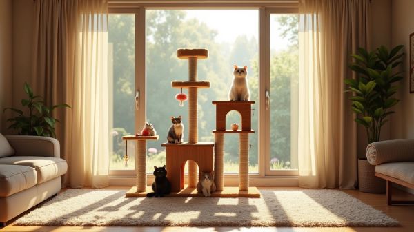 Choisissez un arbre à chat XXL pour le confort de votre félin